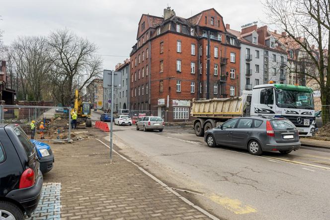 Przebudowa ul. Piekarskiej w Bytomiu. Nowe zmiany w organizacji ruchu