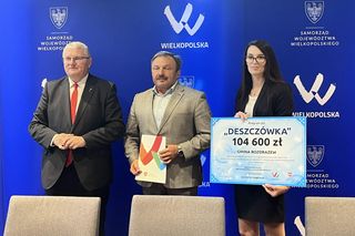 Podpisanie umowy na dofiansowanie w ramach programu Deszczówka 2025