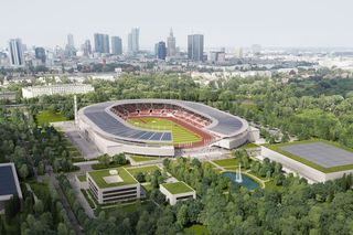 Znamy projekt hali i głównego stadionu warszawskiej Skry