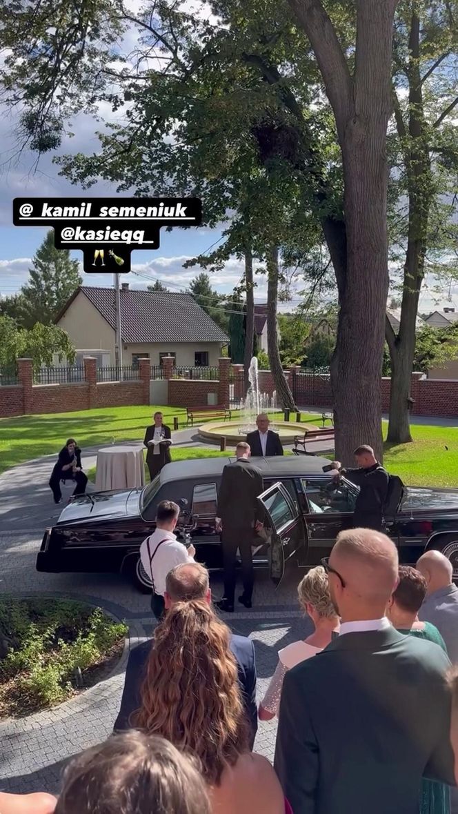 Ślub Kamila Semeniuka i Katarzyny Dybciak