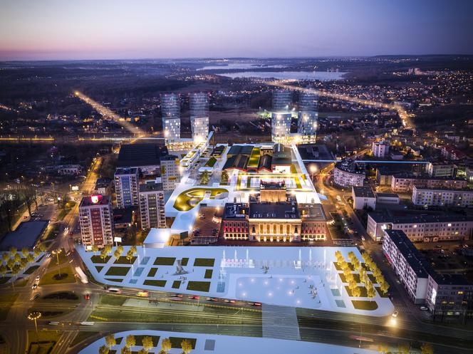 Nowe centrum Dąbrowy Górniczej