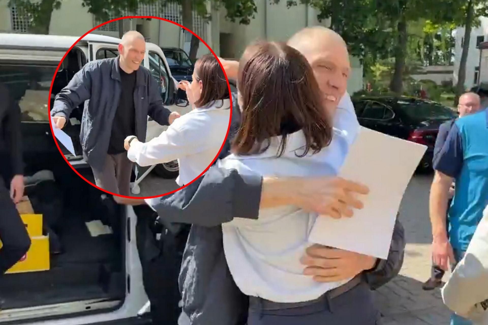 Siarhiej Cichanouski uwolniony. Tak powitała go żona!