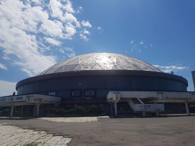 Hala Urania tuż przed rozpoczęciem modernizacji