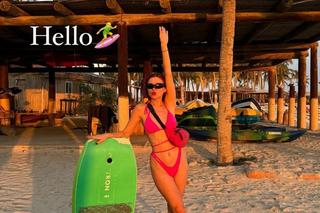 47-letnia Ada Fijał pręży ciało w Omanie