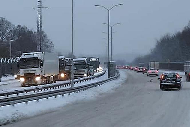 Zablokowane trasy w województwie śląskim