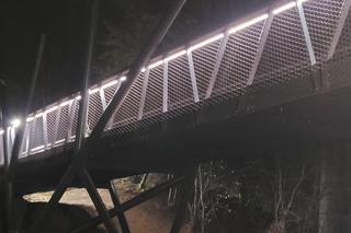 Kładka w Starym Sączu nad ul. Jana Pawła II