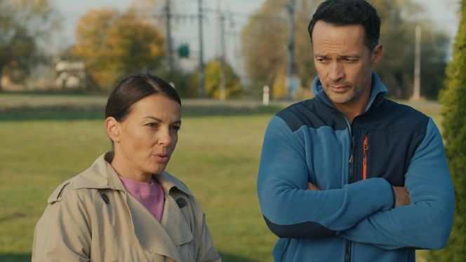 Barwy szczęścia odc. 3142. Kasia (Katarzyna Glinka), Mariusz (Rafał Cieszyński)