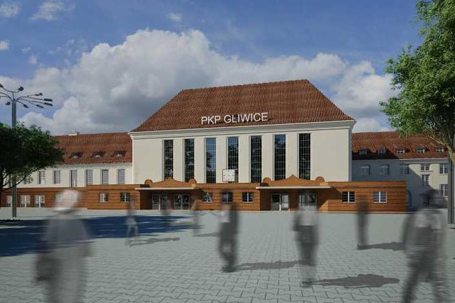 dworzec gliwice modernizacja pkp