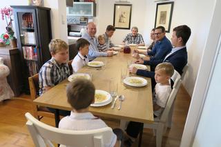 Premier zjadł obiad w Siemianowicach Śląskich