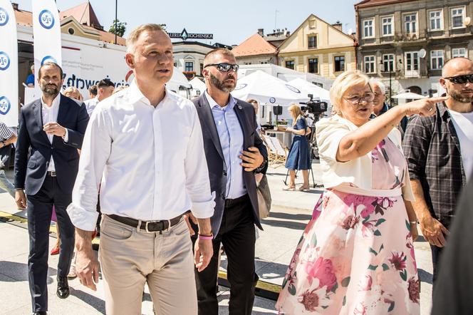 Andrzej Duda z niezapowiedzianą wizytą w Bochni