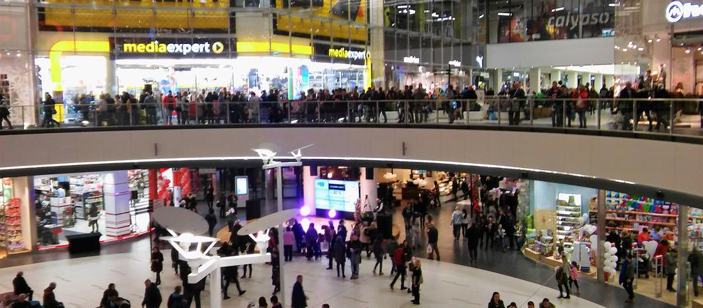 Galaxy po rozbudowie otwarte dla klientów