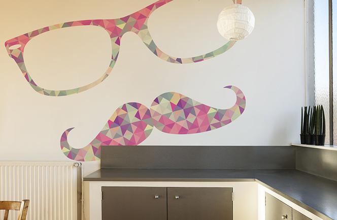 Fototapeta lateksowa HIPSTER GEOMETRIC