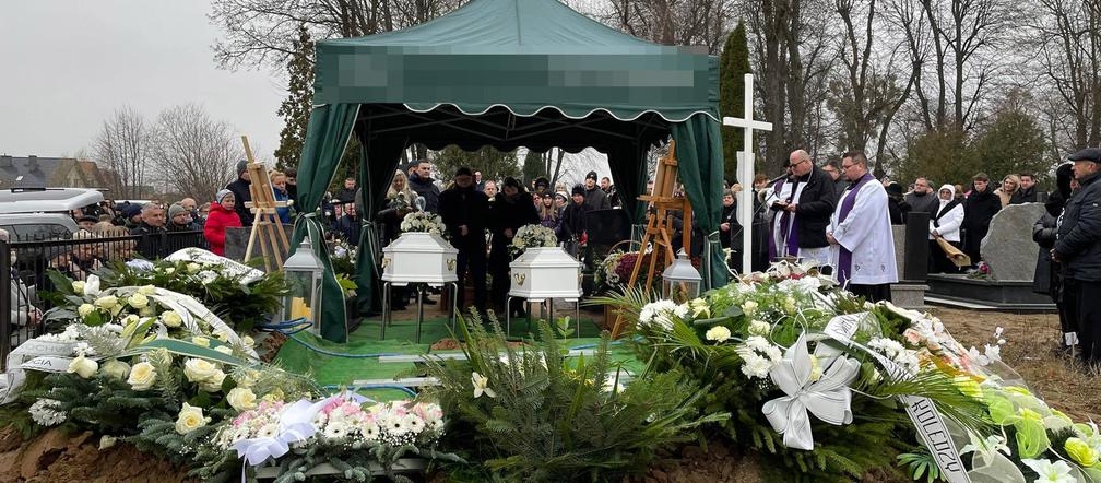 Pogrzeb Weroniki i Sebastiana. Ostatnia droga rodzeństwa