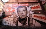 Nowy mural w Toruniu. Przedstawia legendy starówki