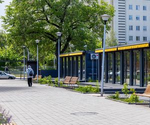 Centrum Lokalne Kamionek wiosną 2025 r.