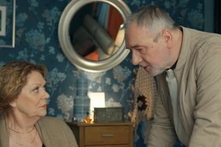 Barwy szczęścia, odcinek 3192: Andrzej (Leon Charewicz), Józefina (Elżbieta Jarosik) 