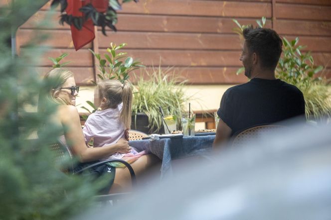 Agnieszka Kaczorowska i Marcin Rogacewicz wybrali się na rowery 