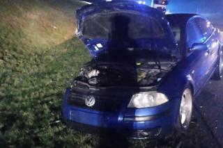 Wypadek na S12 w woj. lubelskim. Zderzyły się dwie osobówki i cysterna