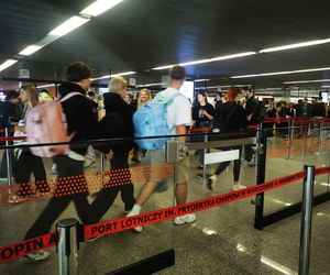 Drony nad Polską. Lotnisko Chopina