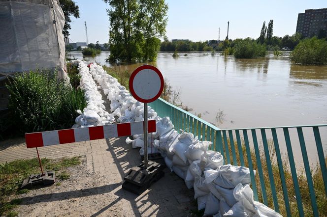 Tak wygląda Oława w czasach powodzi 2024 roku. Poruszający materiał