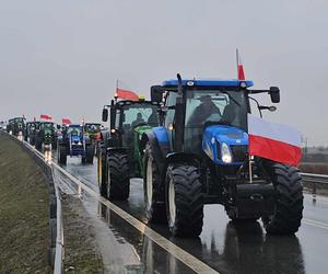 Protest rolników z Podkarpacia w Przeworsku