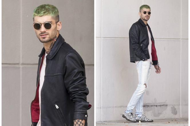 Zayn Malik znów ma zielone włosy! Jakim cudem jeszcze nie wyłysiał?