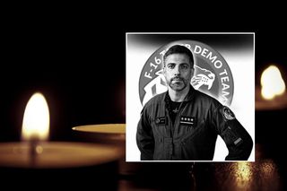 Gostynin w żałobie po śmierci pilota F-16. Trudno uwierzyć w tę tragedię 