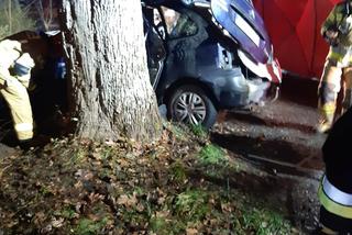 Wiklino: Tragiczna śmierć kobiety w wypadku. Jej auto wbiło się w drzewo [ZDJĘCIA]