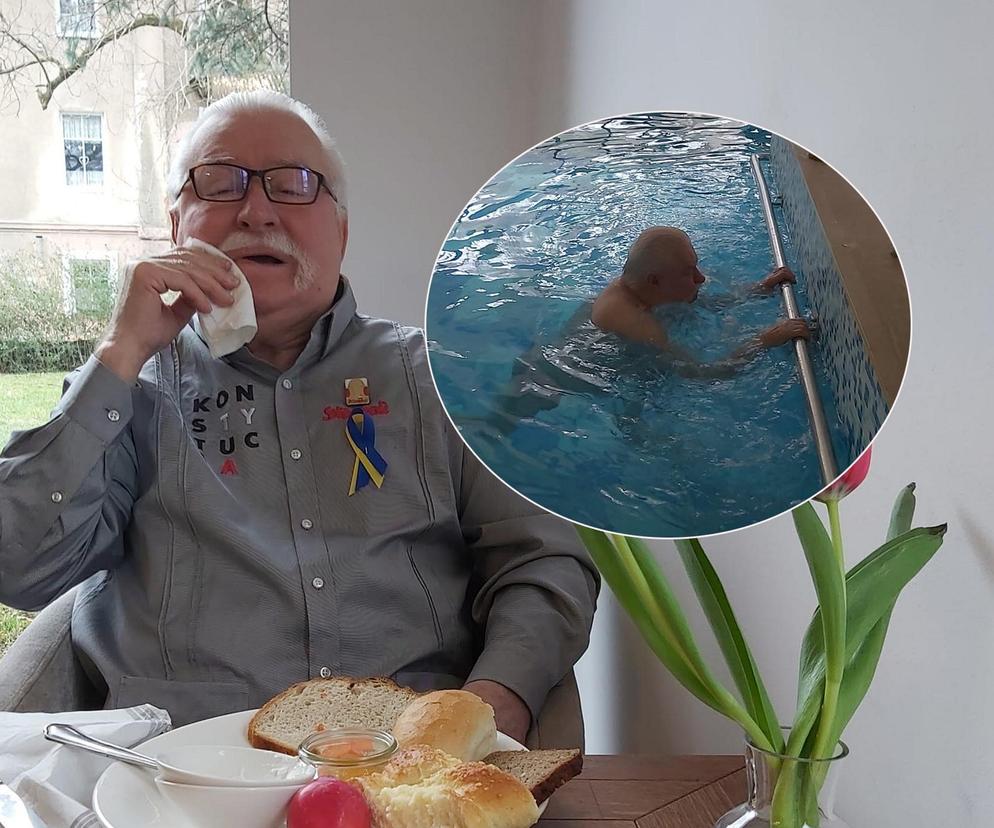 Lech Wałęsa w sanatorium