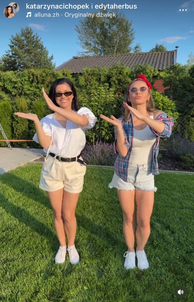 Katarzyna Cichopek i Edyta Herbuś