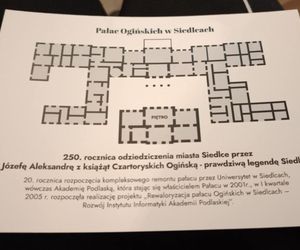 Podczas Nocy Muzeów Siedlczanie mogli poznać historię Pałacu Ogińskich i ciekawostki o mieście