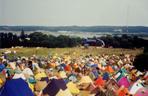 Pierwszy w historii Przystanek Woodstock w 1995 roku w Czymanowie