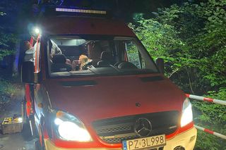 Nocna akcja służb nad Jeziorem Łoniewskim 