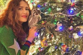 Salma Hayek hoduje SOWĘ! 