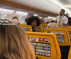 Bijatyka w samolocie! Wieczór kawalerski doprowadził do katastrofy. Zobacz wideo