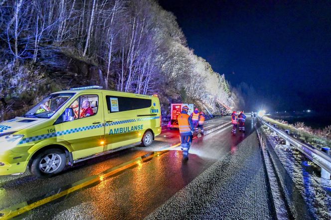 Wykolejanie pociągu w Norwegii