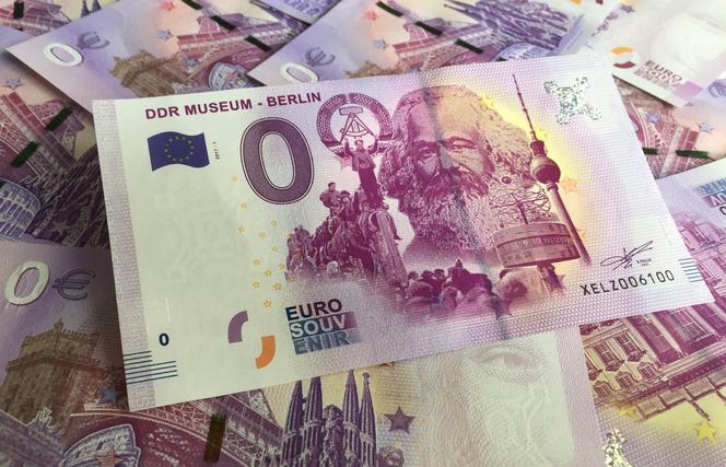 Miasto Trewir sprzedaje banknoty Euro z wizerunkiem Marksa