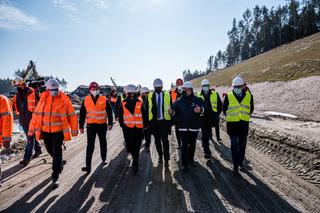 Minister infrastruktury odwiedził przekop Mierzei Wiślanej