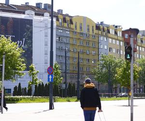 Hotel Jan III Sobieski w Warszawie podczas modernizacji, maj 2023