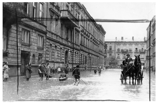 Wielka powódź w Krakowie w latach 30.