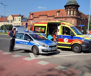 Zderzenie roweru z L-ką. Poszkodowana 38-latka