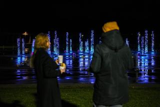 Pergolę warto odwiedzić również zimą! Zobacz pokazy świątecznych iluminacji [ZDJĘCIA]