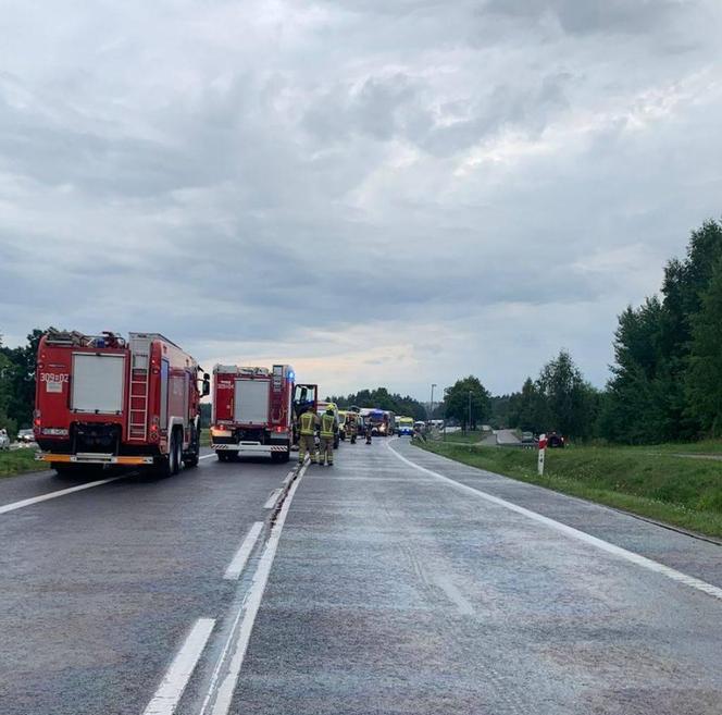 Śmiertelny wypadek na DK 16 w gminie Barczewo. Policja szuka świadków