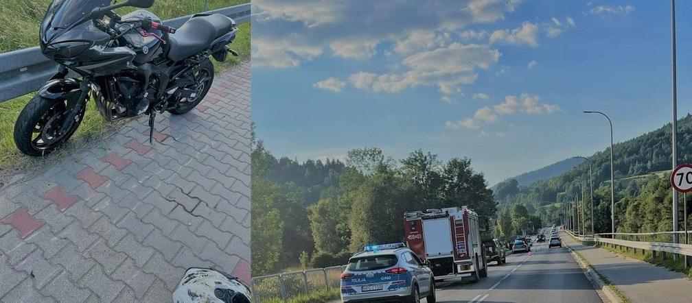 Kamienica. Wakacje zaczęły się od koszmarnego wypadku. Nie żyje 30-letnia motocyklistka