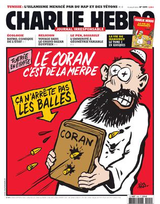 Satyryczne obrazki, które pojawiały się w piśmie Charlie Hebdo