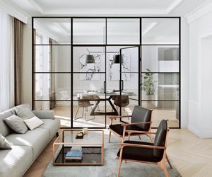 Szklane przegrody we wnętrzach