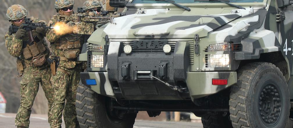 Ukraińskie służby bezpieczeństwa przeprowadzają ćwiczenia w obwodzie chersońskim 