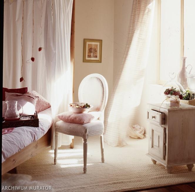 Sypialnia w stylu Ludwika Filipa