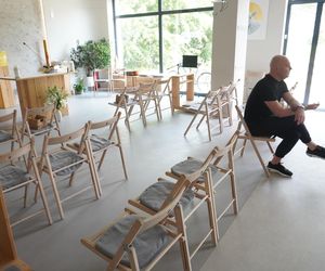 Kościół w bloku mieszkalnym na osiedlu Łacina