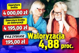 Waloryzacja 4,88